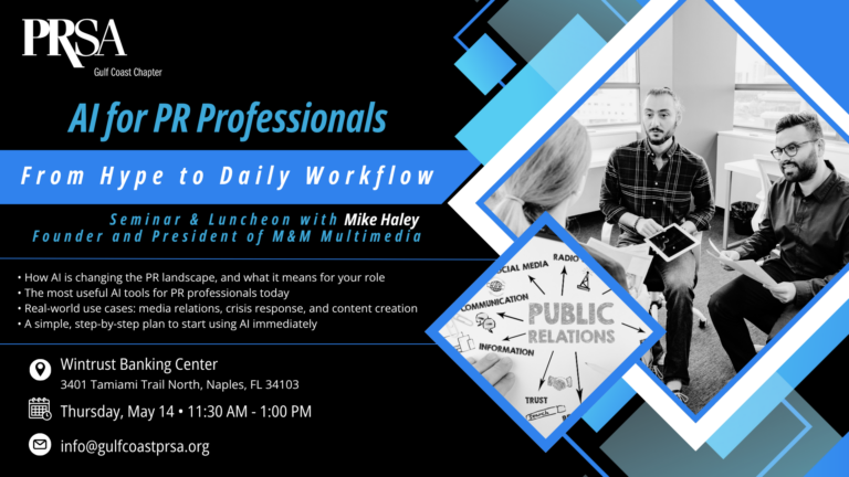 AI for PR Professionals: From Hype to Daily Workflow